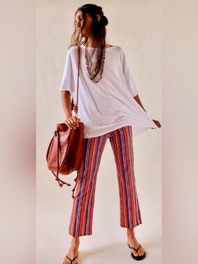 FP slim crop stretchy pants